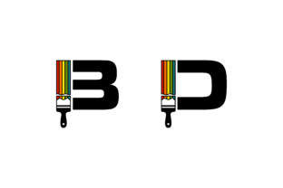 B D Letter Typography Logo: A Versatile Design Tool for Modern Creatives