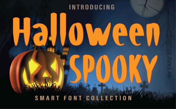 Discover the Halloween Spooky Font: A Unique Display Font for Your Creepy Creations