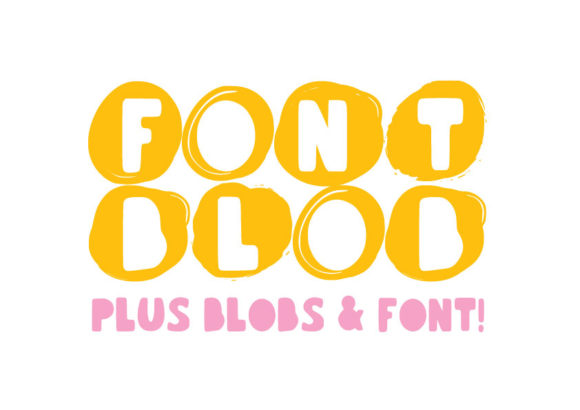 Font Blob Family: A Playful Typographic Solution for Modern Design
