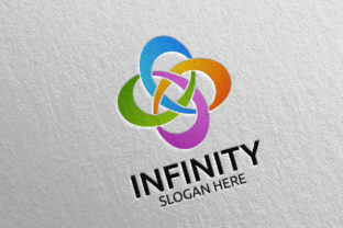 Infinity Loop Logo Design 18