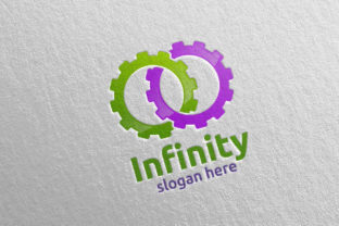 Infinity Loop Logo Design 8