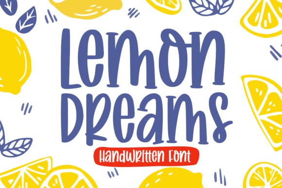 Lemon Dreams: A Handwritten Font with a Bouncy, Charming Touch
