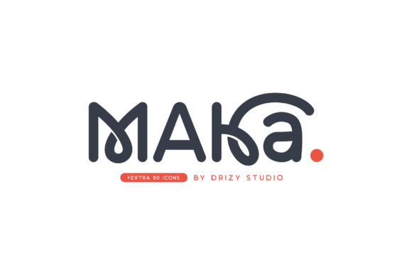 Maka Font: A Versatile Display Font for Creative Expression