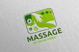Massage Logo Design 3: A Versatile and Professional Choice for Wellness Brands