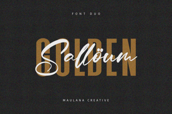 Salloum Golden Font Duo