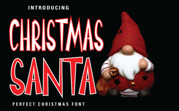The Rise of Christmas Santa Font in Modern Design