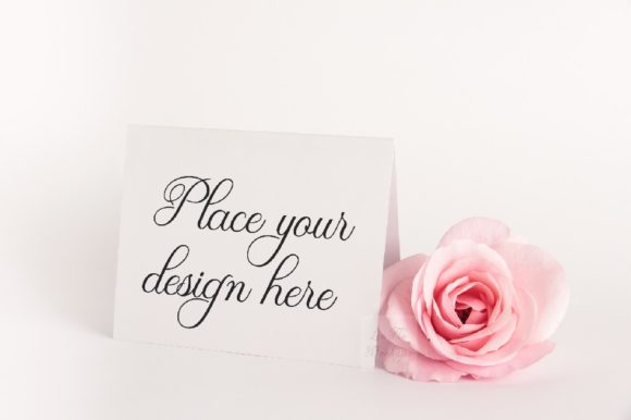 Valentine’s Greeting Card Mock Up